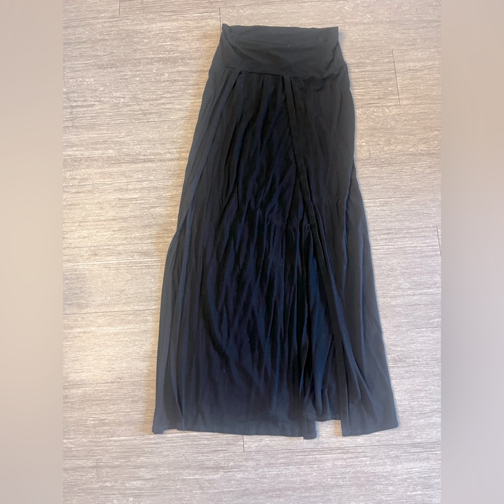 Chic Black Maxi Skirt for Women